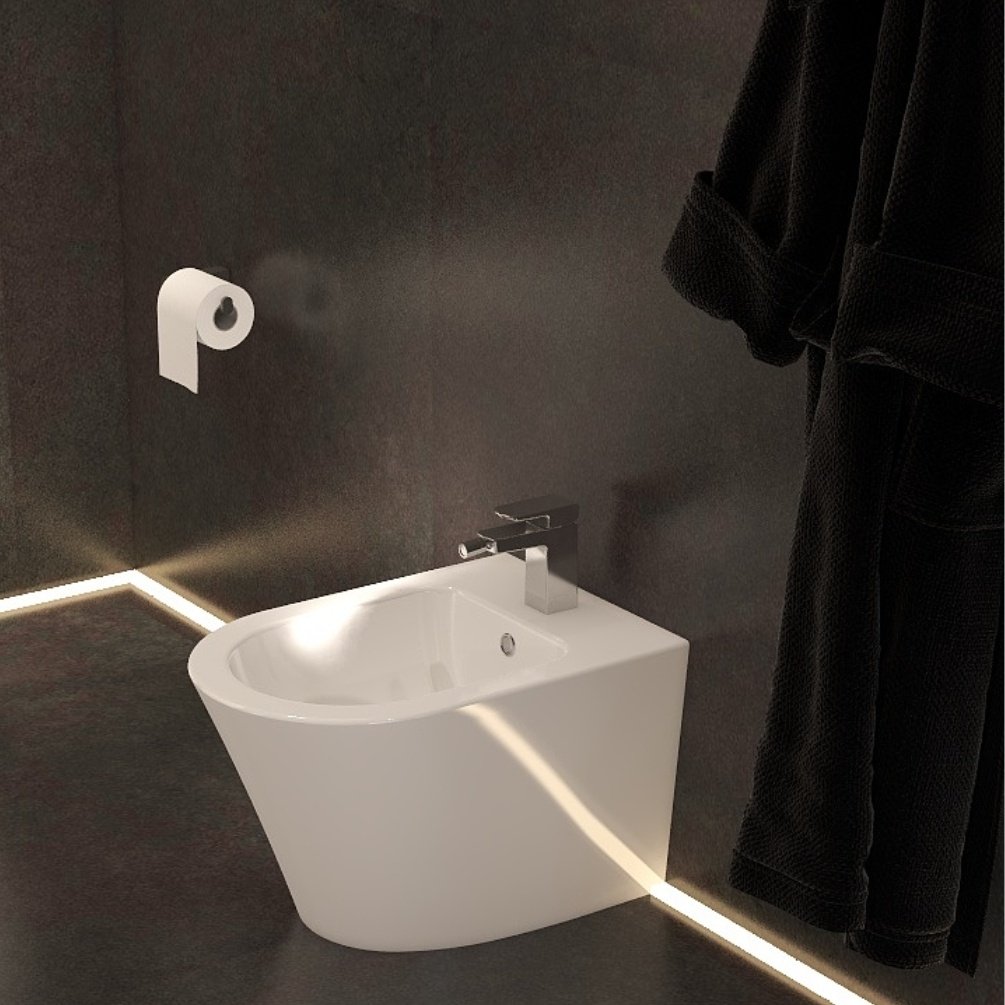 Imex Arco Floorstanding Bidet Lifestyle 1